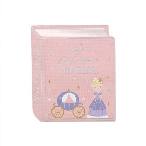 10 Serviettes Princesse