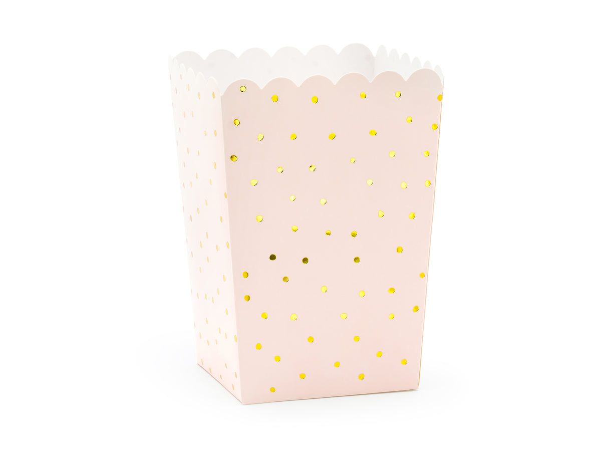 6 Boites à PopCorn Princesse