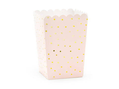 6 Boites à PopCorn Princesse