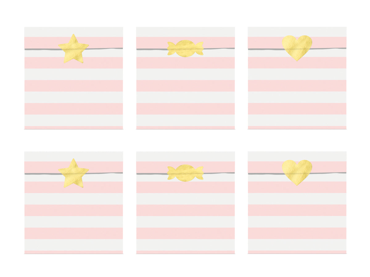 6 Sachets Friandises Princesse