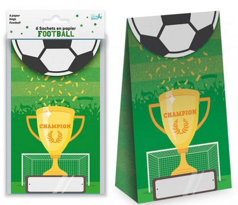 6 Sachets Invités Foot