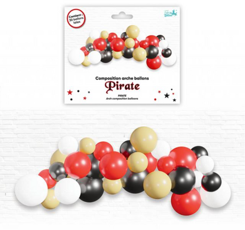 1 Arche de Ballons Pirates