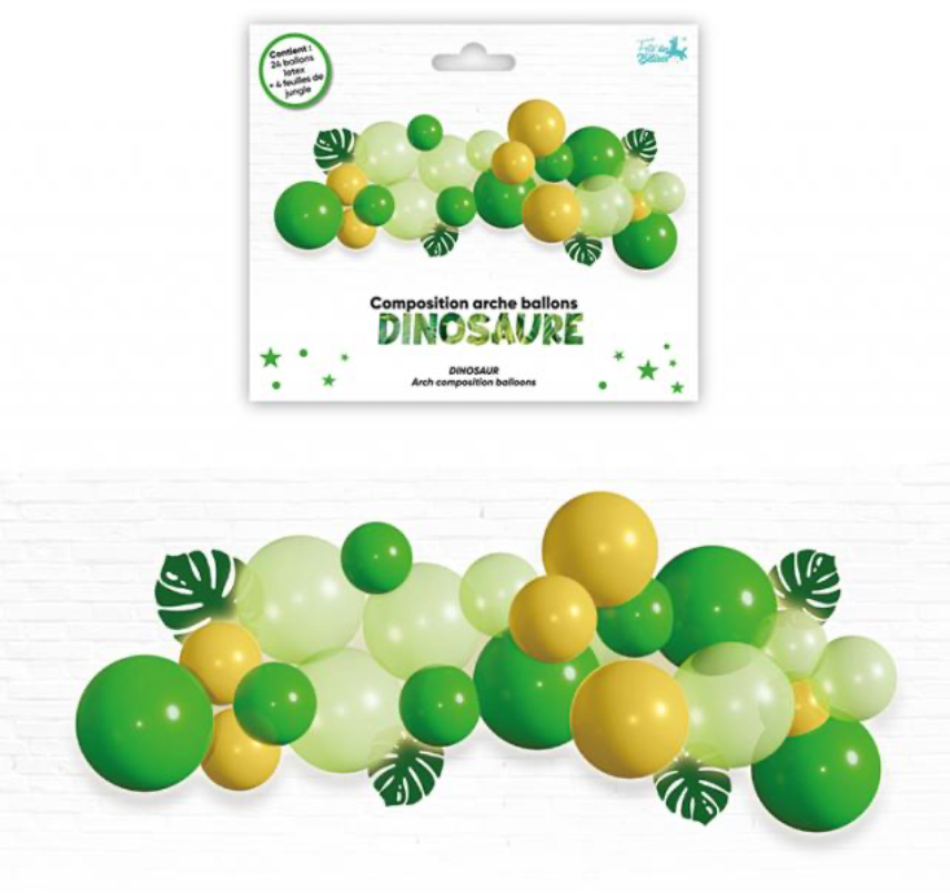 1 Arche de Ballons Dinosaures