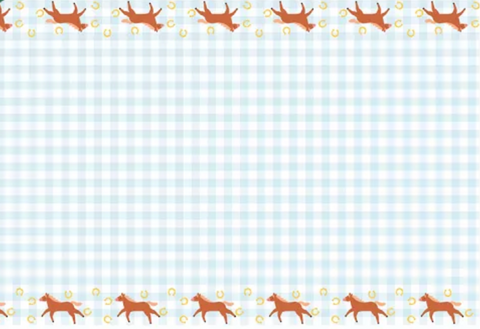 1 Nappe Chevaux