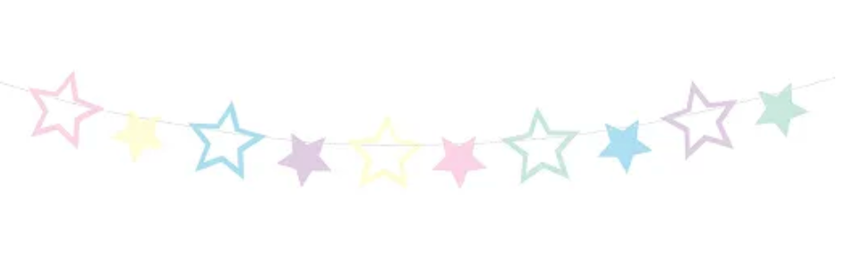 1 Guirlande Etoiles Licorne