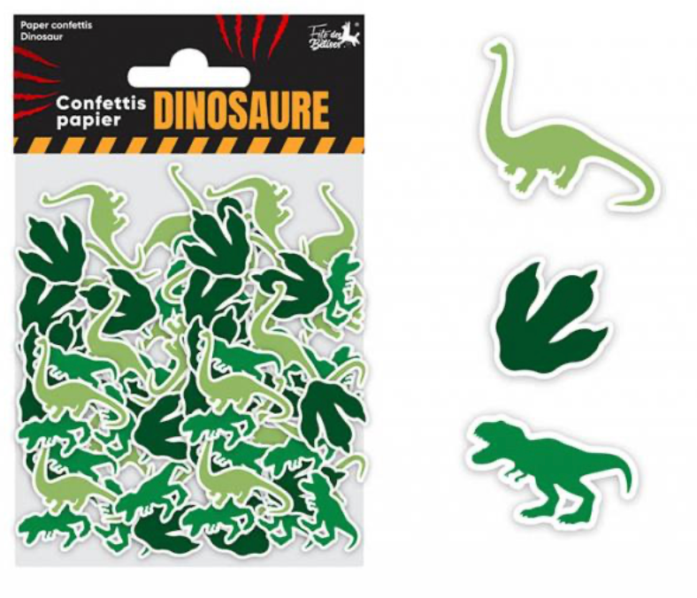 1 Sachet Confetti Dinosaures