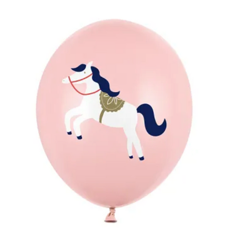 6 Ballons Chevaux