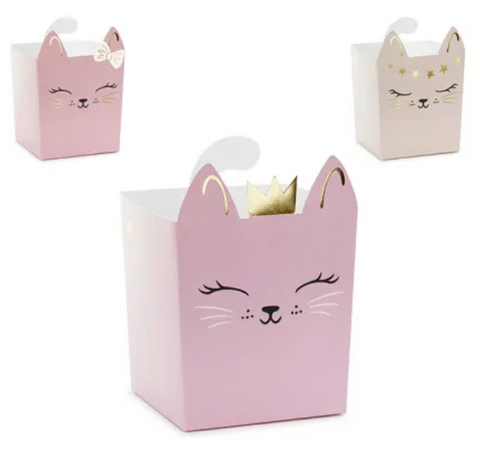 3 Boites à Snacks Chatons