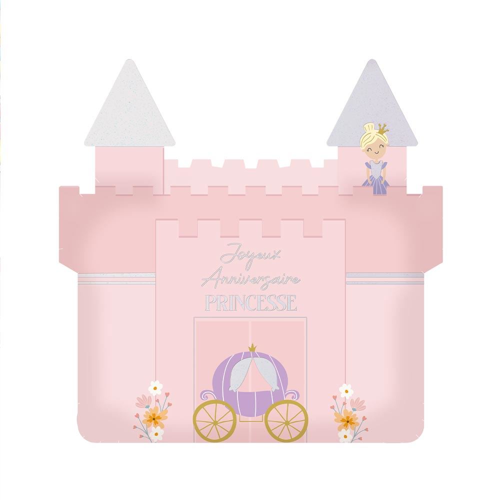 6 Assiettes Princesse