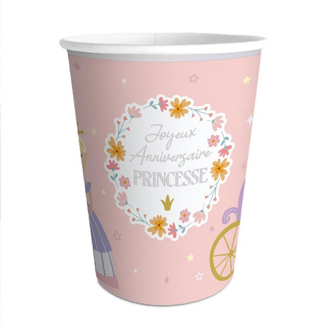 6 Gobelets Princesse