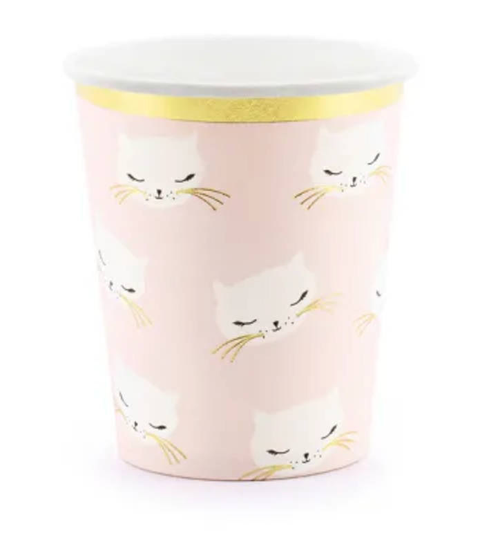 6 Gobelets Chatons