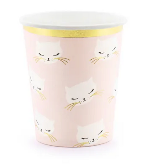6 Gobelets Chatons