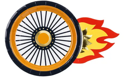 6 Assiettes Cars