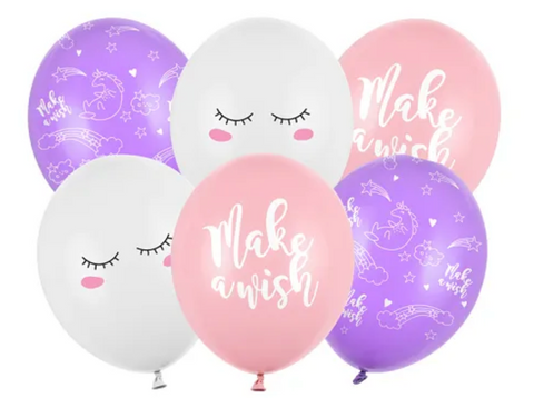6 Ballons Licorne