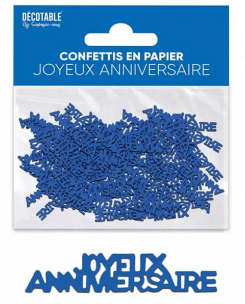 1 Sachet Confetti Voitures