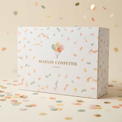 1 BOX MAISON CONFETTIS